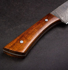 Cattleman Damascus Steel Steak Knives - Set of 4