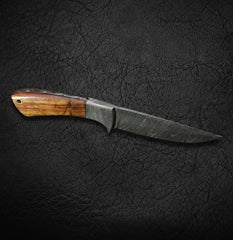 Bolognesi Damascus Steel Hunting Knife
