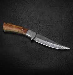 Bolognesi Damascus Steel Hunting Knife