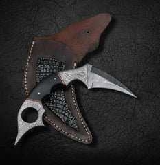 Dragon's Claw Damascus Steel Karambit