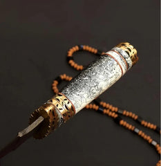 Dual Resin Double Edged Hunting Knife