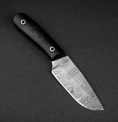 EDC Fixed Blade Damascus Steel Knife