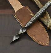 FrostPierce Damascus Ice Kris Dagger