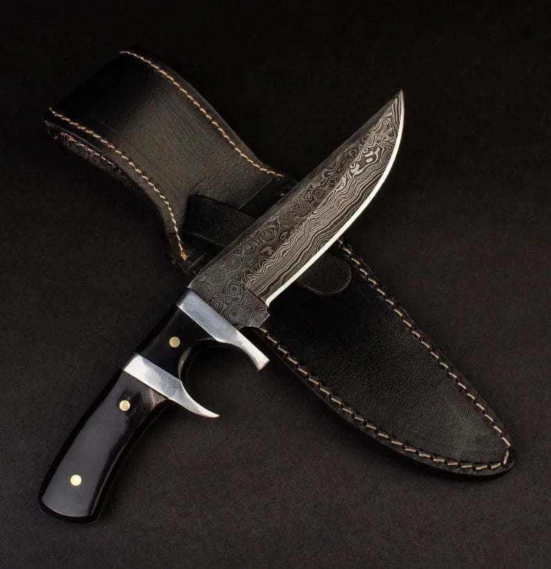 Hector Handmade Damascus Steel Sub-Hilt Knife