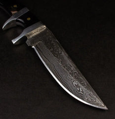 Hector Handmade Damascus Steel Sub-Hilt Knife