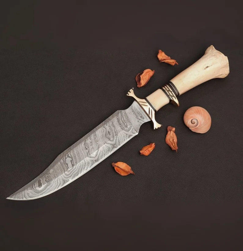 Hunting Camel Bone Knife