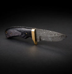 Jim Baker Damascus Steel Skinner