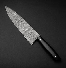 Kodiak 8 Damascus Steel Chef Knife - G10 Handle