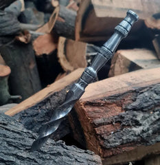 TornadoSpire Damascus Spiral Blade Dagger