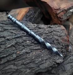 TornadoSpire Damascus Spiral Blade Dagger