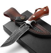 VG10 Damascus Steel Hunter’s Bowie Knife
