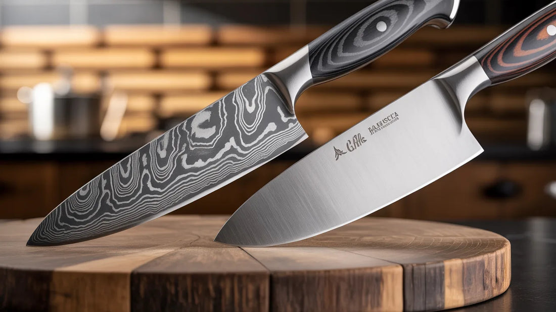 Damascus Steel vs Stainless Steel Knives