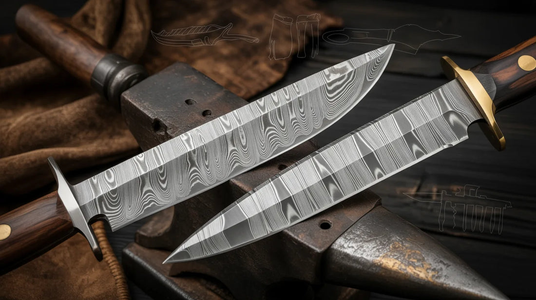 Difference Between Wootz and Pattern-Welded Damascus