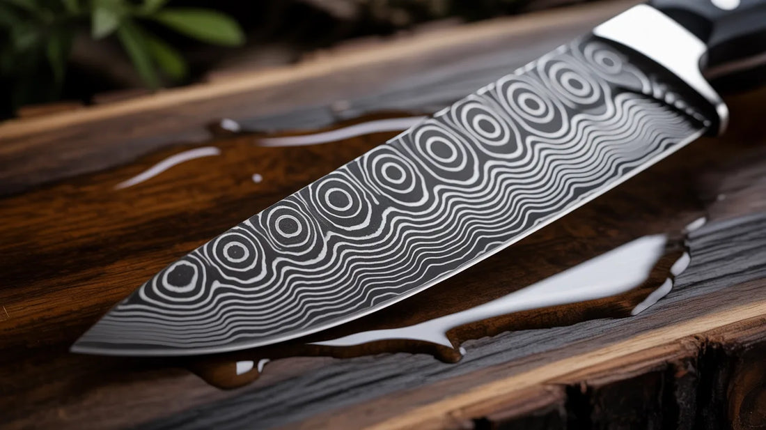 Raindrop Damascus Pattern: Beauty, Craftsmanship, and Performance