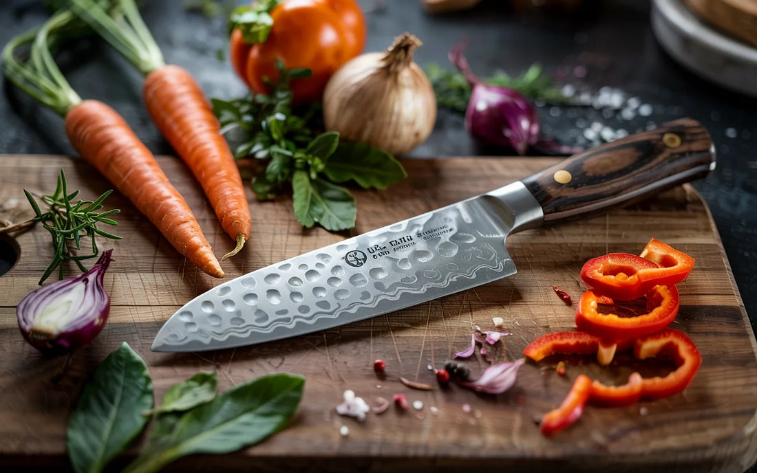 What is a Santoku knife, and what purposes does it serve?