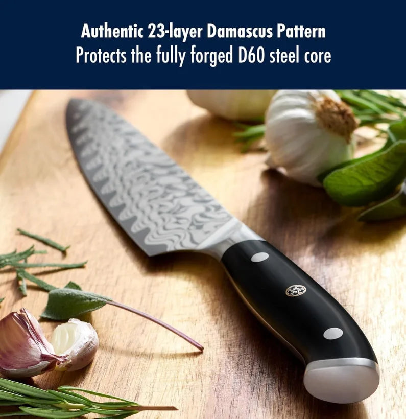 Celestial Wave 8-Inch Damascus Chef Knife