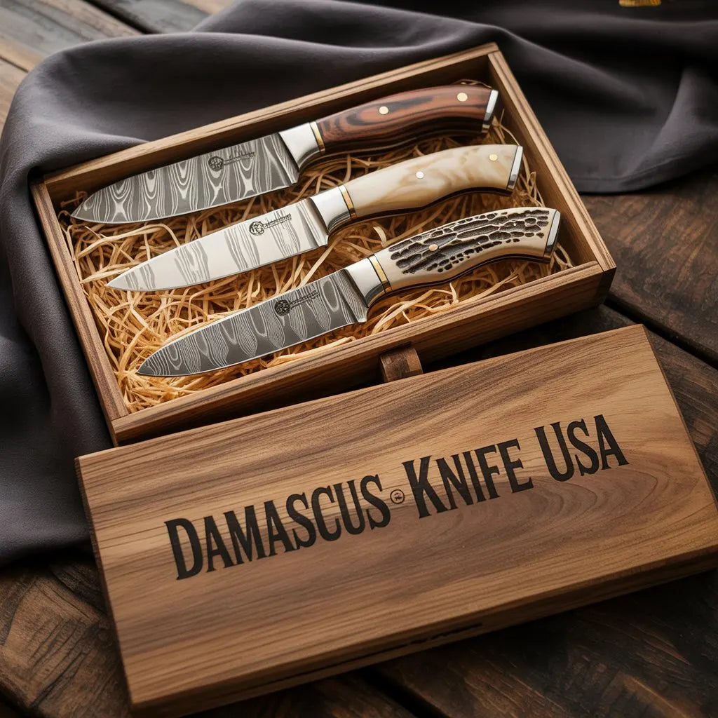 Damascus knife USA