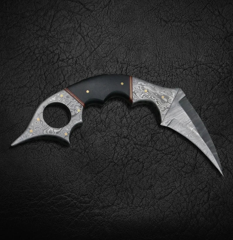 Dragon's Claw Damascus Steel Karambit