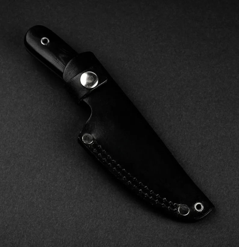 EDC Fixed Blade Damascus Steel Knife