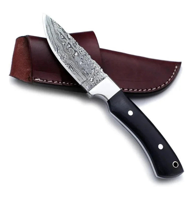 Micarta Handle Fixed Blade Dagger – Full Tang Drop Point Knife