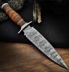Shadow Fang Damascus Dagger