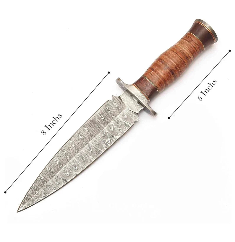 Shadow Fang Damascus Dagger