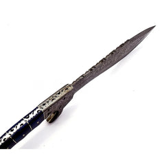 Titan Edge 18” Damascus Steel Kukri – Full Tang Bushcraft & Hunting Machete