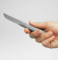 TitanEdge Damascus Gentleman Folder – Titanium EDC Knife with Pocket Clip
